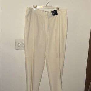 Avenue Plus Size Women’s Elegant Cream Trousers‎